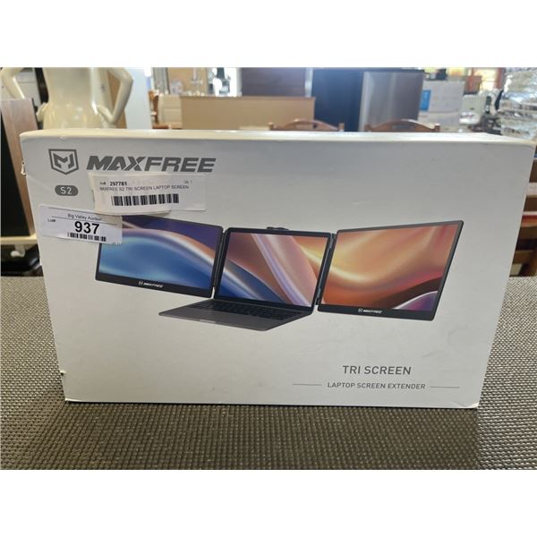 MAXFREE S2 TRI SCREEN LAPTOP SCREEN EXTENDER