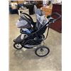 Image 1 : AS NEW SAFETY 1ST 3 IN 1 STROLLER, CAR SEAT AND BASE COMBO