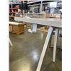 Image 4 : IKEA TROTTEN GREY TOP DESK WITH WHITE BASE