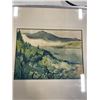 Image 2 : 1930'S SERGEI SCHERBAKOFF FRAMED WATERCOLOR, APPRAISED AT $75