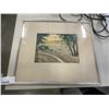 Image 1 : 1930'S SERGEI SCHERBAKOFF FRAMED WATERCOLOR, APPRAISED AT $75