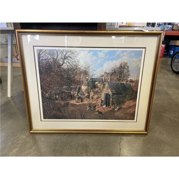 SIGNED MACINTOSH PATRICK FRAMED PRINT