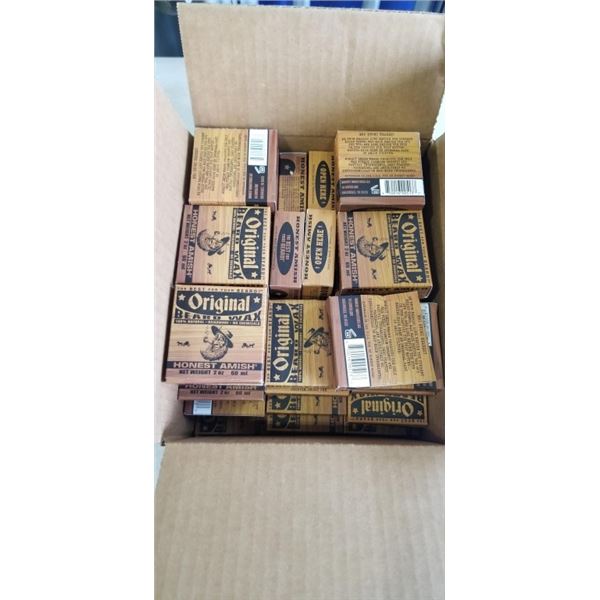 CASE OF NEW HONEST AMISH ORIGINAL BEARD WAX