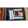 Image 2 : 2 NEW HARDWOOD FLOOR REPAIR KITS AND 2 NEW FOAM 6 INCH ROLLER PAINT KITS