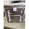 Image 1 : NEW LEATHER 6 TIER JEWELLERY ORGANIZER