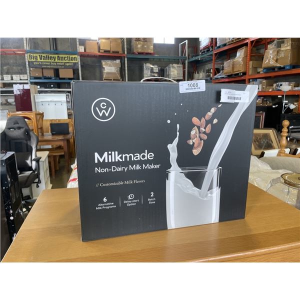 AS NEW MILK MADE NON DAIRY MILK MAKER