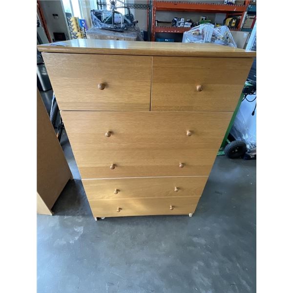 6 DRAWER HIGHBOY DRESSER