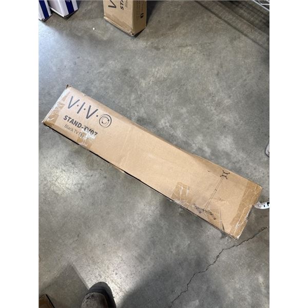 VIVO BLACK FLOOR TV STAND