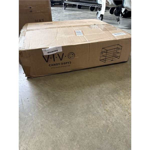 VIVO 3 TRAY ACRYLLIC DISPLAY CASE
