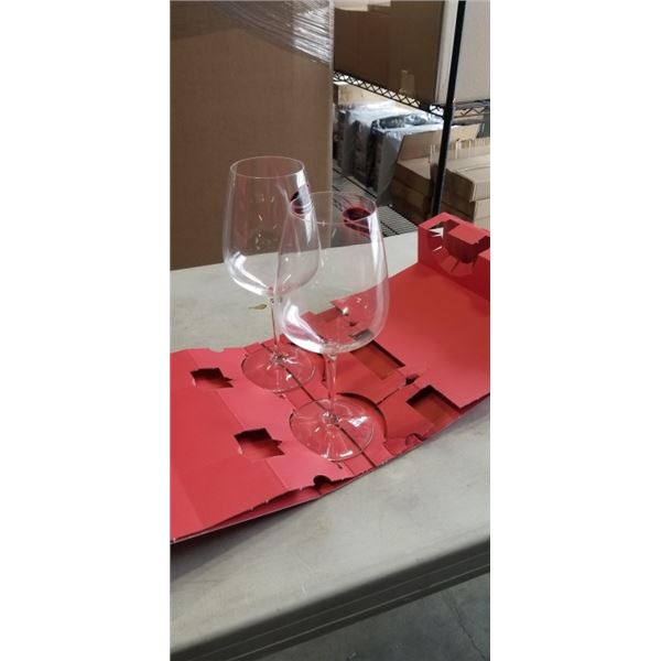 NEW SET OF REIDEL CABERNET SAUVIGNON  CRYSTAL WINE GLASSES