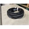 Image 2 : AS NEW 75FT BLACK  INDOOR OUTDOOR HEAVY DUTY LIGHTED 3 WIRE GROUNDED EXTENSION CORD 12AWG