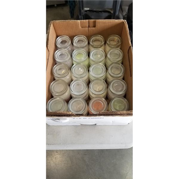 20 NEW SCENTED CANDLES