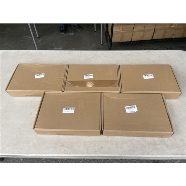 5 NEW 6 INCH HIGH DENSITY FOAM PAINT ROILLER SETS