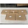 Image 1 : 5 NEW 6 INCH HIGH DENSITY FOAM PAINT ROILLER SETS
