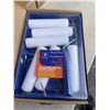 Image 2 : 5 NEW 6 INCH HIGH DENSITY FOAM PAINT ROILLER SETS