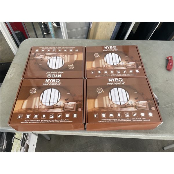4 NEW WOOD FLOORING REPAIR KITS