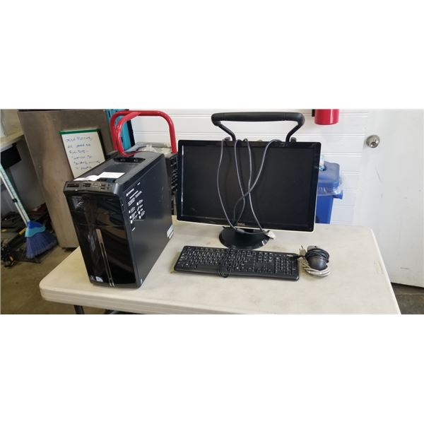 GATEWAY WITH WINDOWS 10 UPDATE 1 TB HDD 6 GB RAM AND DELL MONITOR AND KEYBOARD AND MOUSE
