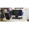 Image 1 : GATEWAY WITH WINDOWS 10 UPDATE 1 TB HDD 6 GB RAM AND DELL MONITOR AND KEYBOARD AND MOUSE