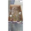 Image 1 : BOX OF ASSORTED BEER GLASSES