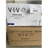 Image 2 : VIVO PNEUMATIC ARM DUAL MONITOR WALL MOUNT AND VIVO BLACK PULL OUT 3 LEVEL UNDER DESK DRAWER