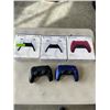 Image 1 : 5 PS5 DUALSENSE WIRELESS CONTROLLERS DEFECTIVE STORE RETURNS