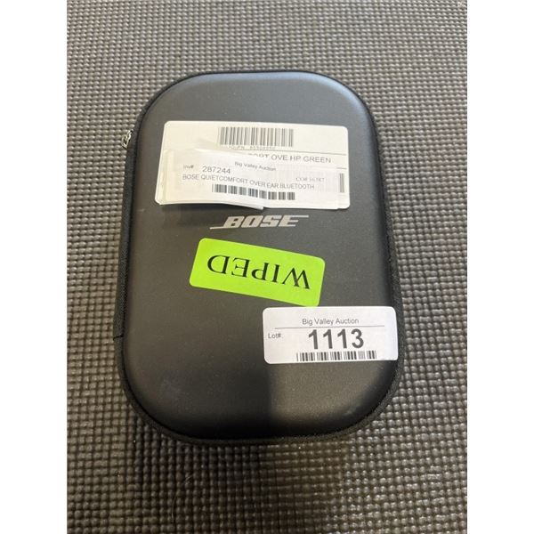 BOSE QUIETCOMFORT OVER EAR BLUETOOTH HEADPHONES - TESTED WORKING, RETAIL $479