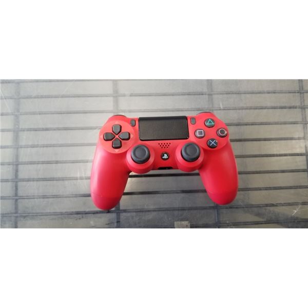PLAYSTATION 4 DUALSHOCK MAGMA RED TESTED AND WORKING