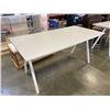 Image 2 : IKEA TROTTEN GREY TOP DESK WITH WHITE BASE