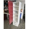 Image 3 : RED WARDROBE CABINET