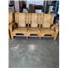Image 2 : 3 PIECE RATTAN SOFA SET, SOFA AND 2 CHAIRS
