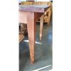 Image 3 : ANTIQUE TEAK DINING TABLE AND MATCHING BENCH