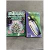Image 4 : LIQUOR DISPENSER W/ BARTENDING AND CANNABIS BOOKS