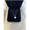 Image 2 : NEW S925 1.0CT MOISSANITE STONE SUNFLOWER NECKLACE, 16-17.5" LONG, MOUNTED IN 925 STERLING SILVER W/