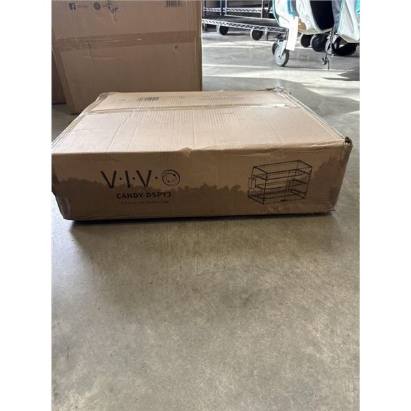 VIVO 3 TRAY ACRYLLIC DISPLAY CASE