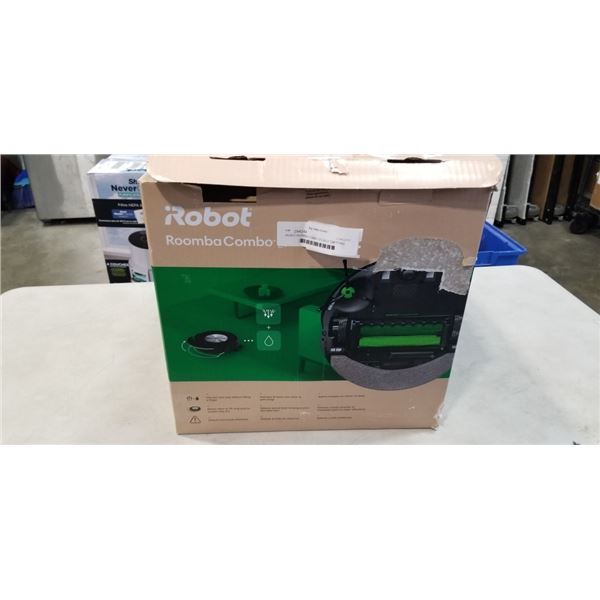 IROBOT ROOMBA COMBO J7+ SELF EMPTYING ROBOT VACUUM AND MOP - TESTED WORKING, RETAIL $1299