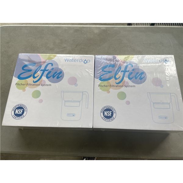2 NEW WATERDROP PITCHER FILTRATION SYSTEMS