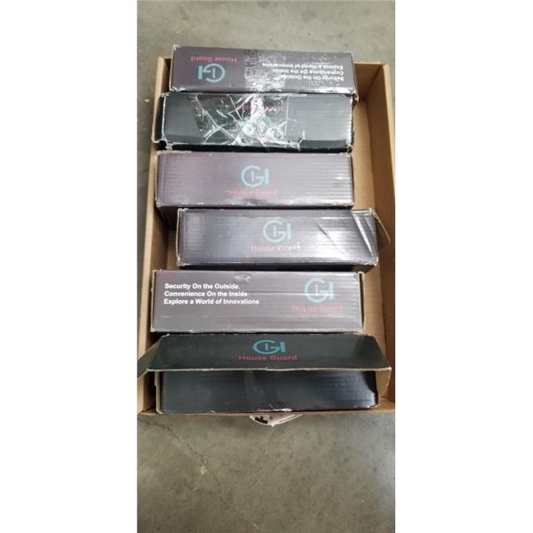 6 PATIO SLIDING DOOR HARDWARE / HANDLE KITS, VARIOUS STYLES PER LOT