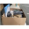 Image 2 : L;ARGE LOT OF MISC AMAZON OVERSTOCK NEW ITEMS INLCUDING HOUSEHOLD AND AUTOMOTIVE, WASHROOM SIGNS AND