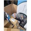 Image 3 : L;ARGE LOT OF MISC AMAZON OVERSTOCK NEW ITEMS INLCUDING HOUSEHOLD AND AUTOMOTIVE, WASHROOM SIGNS AND