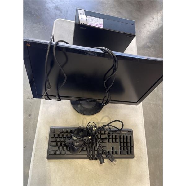 DELL I5 10TH GEN COMPUTER W/ WINDOWS 11 UPDATE, MONITOR, KEYBOARD, AND MOUSE