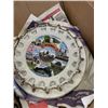 Image 5 : SALT OF THE EARTH AROMA LAMP / DIFFUSER AND COLLECTION OF ANTIQUE PLATES