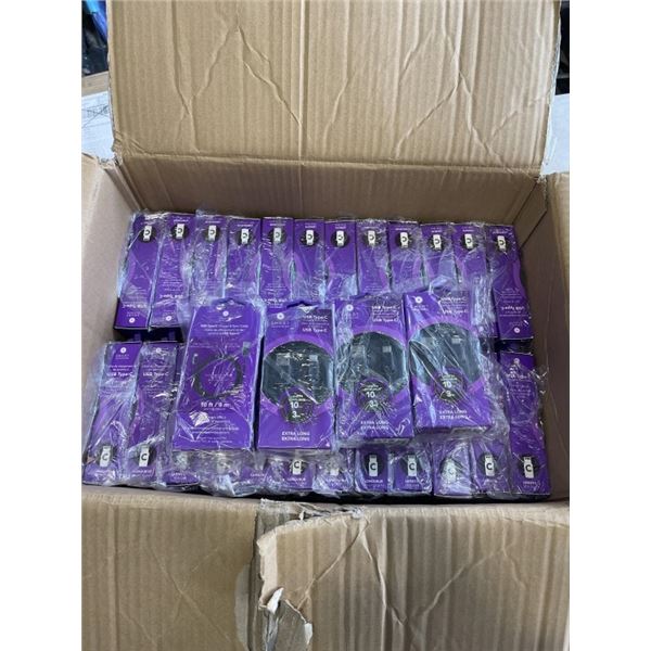 CASE OF NEW USB TO TYPE-C CHARGE CABLES