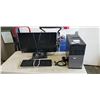 Image 1 : DELL I3 4TH GEN WINDOWS 10 UPDATE NO PASSWORD 320 GB HDD 4 GB DDR3 AND SAMSUNG MONITOR MODEL T24C550