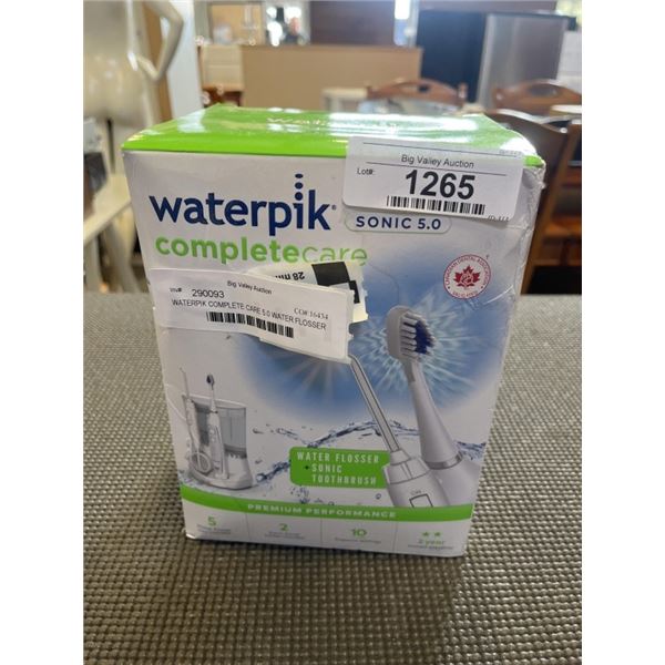 WATERPIK COMPLETE CARE 5.0 WATER FLOSSER - TESTED WORKING, RETAIL $118