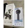 Image 2 : NEW UPPABABY LOWER ADAPTERS, NEW HANDHELD FAN, AND 2 NEW HAIR STRAIGHTENERS, ONE IS TRAVEL SIZE