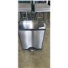 Image 1 : SIMPLE HUMAN DUAL COMPARTMENT GARBAGE CAN AND RECYCLING
