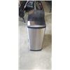 Image 3 : SIMPLE HUMAN DUAL COMPARTMENT GARBAGE CAN AND RECYCLING