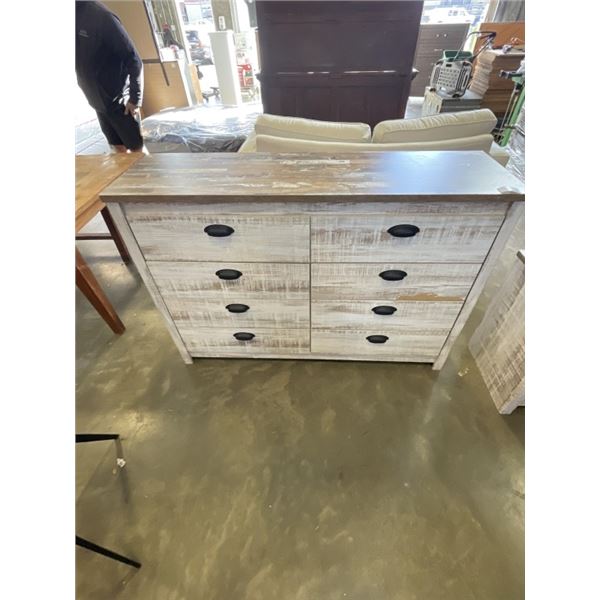 AS NEW MODERN RUSTIC LOOK DRESSER