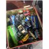 Image 2 : 2 TINS OF VINTAGE DIE CAST CARS AND TRUCKS
