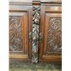Image 11 : ANTIQUE HIGHLY CARVED 2PC DISPLAY CABINET WITH GALLERY